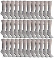 Wholesale Bulk Cotton Diabetic Crew And Ankle Socks, Loose Fit Top Non-Binding Medical Socks