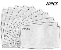 Activated Carbon Breathing 𝐌𝐀𝐒𝐊 Filter Anti PM2.5 Replaceable 6 Layers Anti Haze Filters Protective 𝐌𝐀𝐒𝐊 Filters, Pack of 20