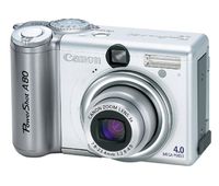 Canon PowerShot A80 4MP Digital Camera w/ 3x Optical Zoom
