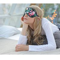 O’Bester Natural Silk Sleep Mask, Comfortable and Super Soft Eye Mask with Adjustable Strap, Ultimate Sleeping Aid, Blindfold, Blocks Light (Orchid)