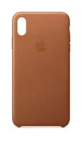 Apple Leather Case (for iPhone Xs Max) - Saddle Brown