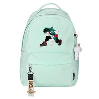 My Hero Academia Midoriya Izuku Women Backpack kawaii School Bags Waterproof Travel Backpack Anime Laptop Bagpack Bookbag (23)