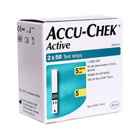Accu-Chek Active 100 Test Strips with 1 Code Chip
