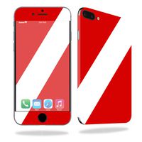 MightySkins Protective Vinyl Skin Decal Compatible with Apple iPhone 7 Plus wrap Cover Sticker Skins Scuba Flag