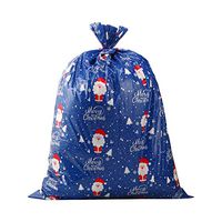 CCINEE Giant Bags, Christmas Santa Claus Sacks for Oversized Gift Bag Jumbo Gift Bag(36"x44") with Tag Card and Tie String