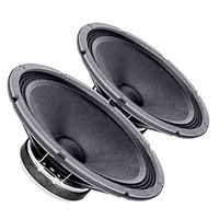 Pair Faital PRO 10FE200 10" Woofer Midrange Open Baffle Speaker 4 ohm 300W 96dB