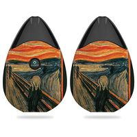MightySkins Skin Compatible with Suorin Suorin Drop - The Scream | Protective, Durable, and Unique Vinyl Decal wrap Cover | Easy to Apply, Remove, and Change Styles | Made in The USA