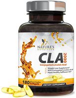 CLA Supplements 2000 - Extra Strength - Made in USA - Natural Weight & Lean Muscle Mass Support - Conjugated Linoleic Acid from Safflower Oil - Non-Stimulating, Non-GMO - 180 Softgels
