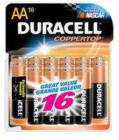 Duracell Batteries, AA Size, 16-Count Packages (Pack of 2)
