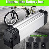 COLOR TREE E-Bike Battery Box Plastic case 36/48V Capacity 18650 Holder Canon Head