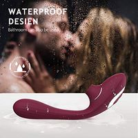 Clǐt-or-al Sucking Vǐb-Rat-or Wand Massager with Multi-speeds Modes Whisper Quiet Personal Full Body Therapy Massager Cordless for Neck Shoulder Back Body Massage Rechargeable for Intense Stimulation