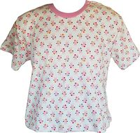 Baby Pants Adult Size Baby Shirt - 2XLarge Kitty Snap Shoulder