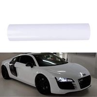 High Gloss Vinyl Film Wrap Sticker Decal DIY Bubble Free Air Release + Free Tool Kit (Gloss White, 36" X 60" in inches / 3 X 5 FT Feet)