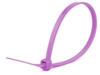 8 Inch Violet Standard Cable Tie - 100 Pack