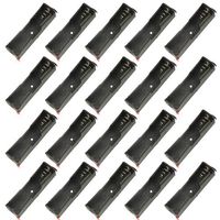 WMYCONGCONG 20 PCS 1 x 3.7V 18650 Battery Holder Case Plastic Battery Storage Box Case