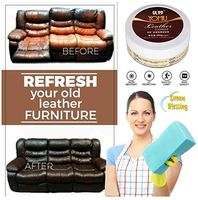 Evangelia.YM Multi-Purpose Leather Refurbishing Cleaner Repair Cream - 260g Large Capacity Water Free Cleaning, Effectively Remove Stains for Glass Leather Furniture Metal Floor (Multicolor)