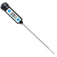 Anpro cooking thermometer, DT-10 Instant Read Digital Cooking Meat Thermometer with Long Probe for Food, Meat, Candy and Bath Water - Black