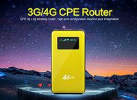KuWFi 4G LTE Router 6000mAh Power Bank 3G/4G WiFi Router Wireless AP CPE Travel Mobile WiFi Hotspot Support B1/B3/B7/B8/B20/RJ45 to WiFi with repeate Mode