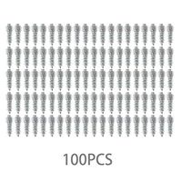 J6Mall Car Tires Studs Screw Snow Spikes Wheel Tyres Snow Chains Studs for Car Vehicle Truck Motorcycle Tires Winter Universal 4 * 12mm 2 CN -