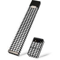 Skinit Decal Wrap for Juul E-Cigarette - Officially Licensed Skinit Originally Designed Houndstooth Black/White Design