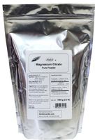 NuSci Magnesium Citrate Powder (1 Kg, 2.2 lb) Bulk Pure Energy and Enzyme