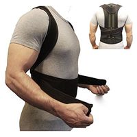 ZSZBACE Back Brace Posture Corrector Fully Adjustable Back Support Belts Improves Posture and Provides Lumbar Support for Lower and Upper Back Pain Men and Women (XL)