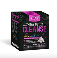 FITSIDE 7 - Day Detox Cleanse Day & Night Pyramid Tea Bags - Natural Herbal Body Supplement - Skinny Fit