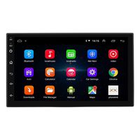 Binize Android 8.1 Universal Car Multimedia MP5 Player GPS Navigation 7" HD Touch Screen 2 Din Built in WiFi Ultra Thin Car Stereo Radio for car Quad Core FM Bluetooth/Mirror Link(No DVD Player!)