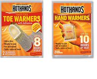 HotHands Hand + Toe Warmers (Combo 240 Toes + 240 Hand Warmrs)