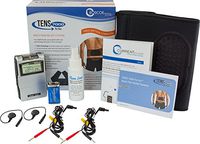 TENS 7000 to Go 2nd Edition Back Pain Relief System - Tens Unit Muscle Stimulator for Lower Back Pain - Includes Conductive Back Brace, Prescription Strength Pain Relief