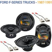 Compatible with Ford F-Series Truck 1987-1991 Factory Speaker Replacement Harmony Speakers New