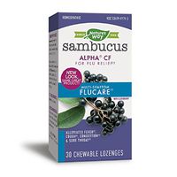 Natures Way Sambucus Flucare Lozenges, 30 Count (Packaging May Vary)