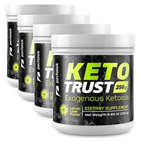 4 Pack Perfotek Keto Powder - Instant Ketosis - Exogenous Ketones Weight Loss Supplements with BHB and Electrolytes for Ketogenic Diet - Lemon Lime