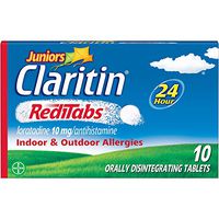 CLARITIN 24 Hour Non-Drowsy RediTabs Allergy Relief Orally Disintegrating Tablets 10 ea