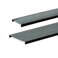 Panduit C3BL6 Wiring Duct Cover, PVC, Black