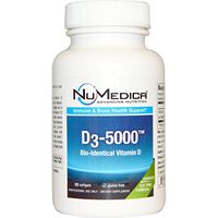 D3 5000 Iu Soy Free 90 Softgels