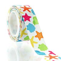 7/8" Shells & Starfish Grosgrain Ribbon 5yd