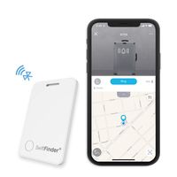 Bluetooth Tracker,SwiftFinder Item Locator Phone Finder Smart Luggage Tag Anti-Lost Alarm 5 Years Lasting Batteries for Luggage/Bag/Keys/Backpack/Phone