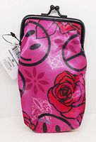 Ninc Cloth Pink With Rose 100s Cigarette Pack Case