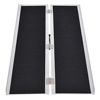 5' Portable Aluminum Non-skid Wheelchair Ramp