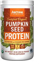 Jarrow Formulas Organic Pumpkin Seed Vegan Protein Powder, Complete Amino Acids, 16 oz. (454 g) Powder