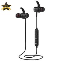 Bluetooth Headphones, Wireless Sports Earphones w/Mic IPX7 Waterproof HD Stereo Sweatproof in Earbuds for Gym Running Workout 4 Hours Battery Noise Cancelling Headsets