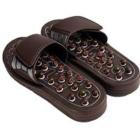 ZRW Acupoint Massage Slippers, Foot Massager Shoes, Relax Sandals, Relieves Plantar Fasciitis & Heel Pain, Increased Circulation Energy