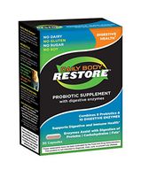 Daily Body Restore Probiotic Supplement with Digestive Enzymes, 30 Capsules