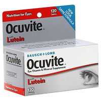 Bausch + Lomb Ocuvite with Lutein Tablets - 120 Tablets, Pack of 4
