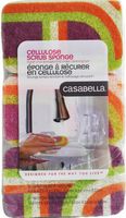 Casabella Scrubby Sponges Coral 3 pack