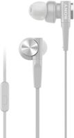 Sony MDR-XB55AP Premium in-Ear Extra Bass Headphones with Mic (White)
