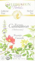 CELEBRATION HERBALS Cinnamon Korintje Tea Organic 24 Bag, 0.02 Pound