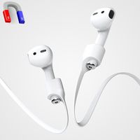 Airpods Strap, iAbler Airpods Magnetic Strap iPhone 8/8 Plus/X / 7 / iPhone 7 Plus AirPods Sports Strap Wire Cable Connector for Apple Airpods Like a Necklace with Your AirPods.