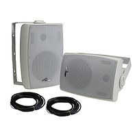 Audiopipe Bluetooth 6.5" (Pair) indoor/outdoor weatherproof loud speaker